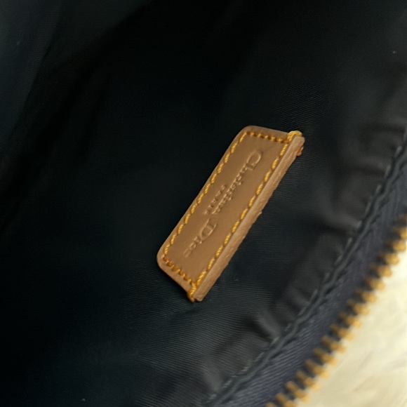 Sold! CHRISTIAN DIOR Denim Saddle Pochette - Picture 7 of 10